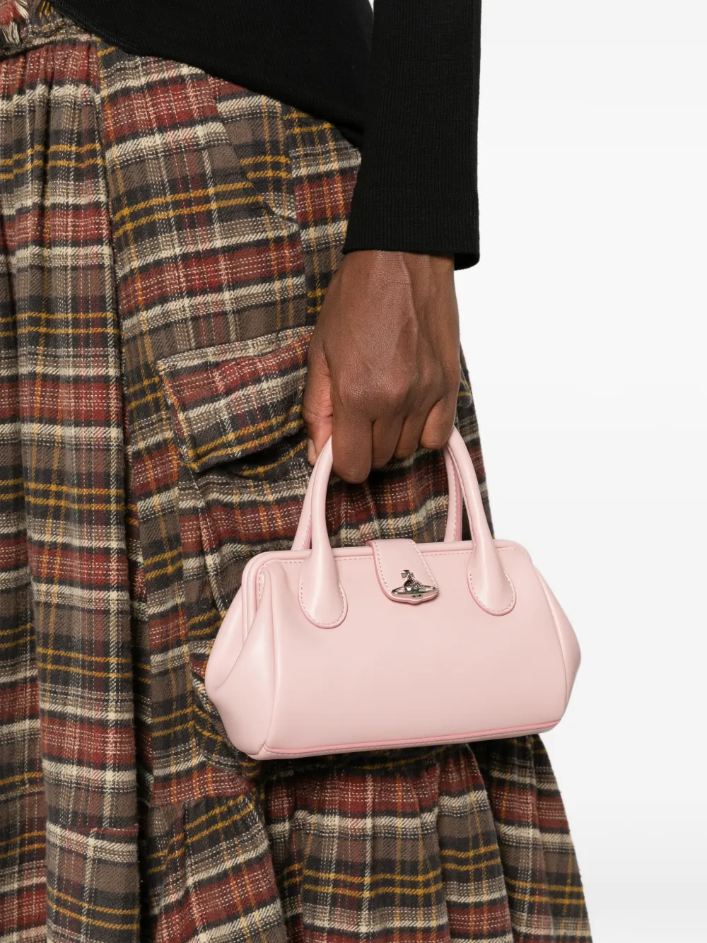 Vivienne Westwood Kleine Pamela shopper met Orb-plakkaat Roze