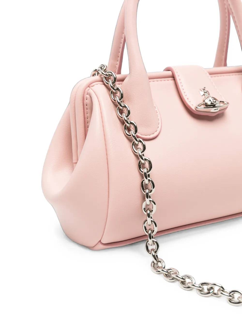 Vivienne Westwood Kleine Pamela shopper met Orb-plakkaat Roze