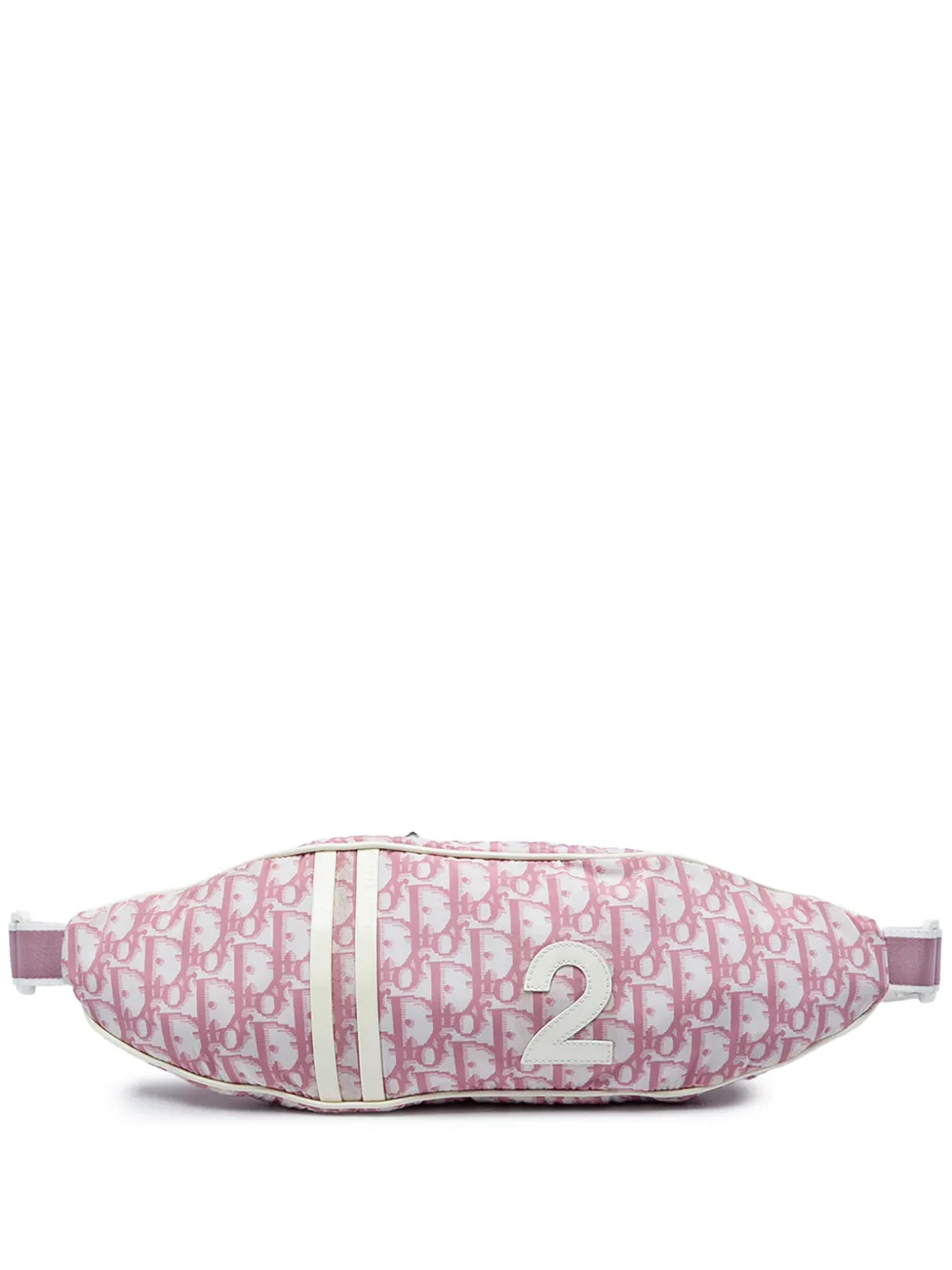 Christian Dior Pre-Owned sac banane Diorissimo Trotter Nylon No 2 (2004) - Rose Christian Dior Pre-Owned sac banane Diorissimo Trotter Nylon No 2 (2004) - Rose