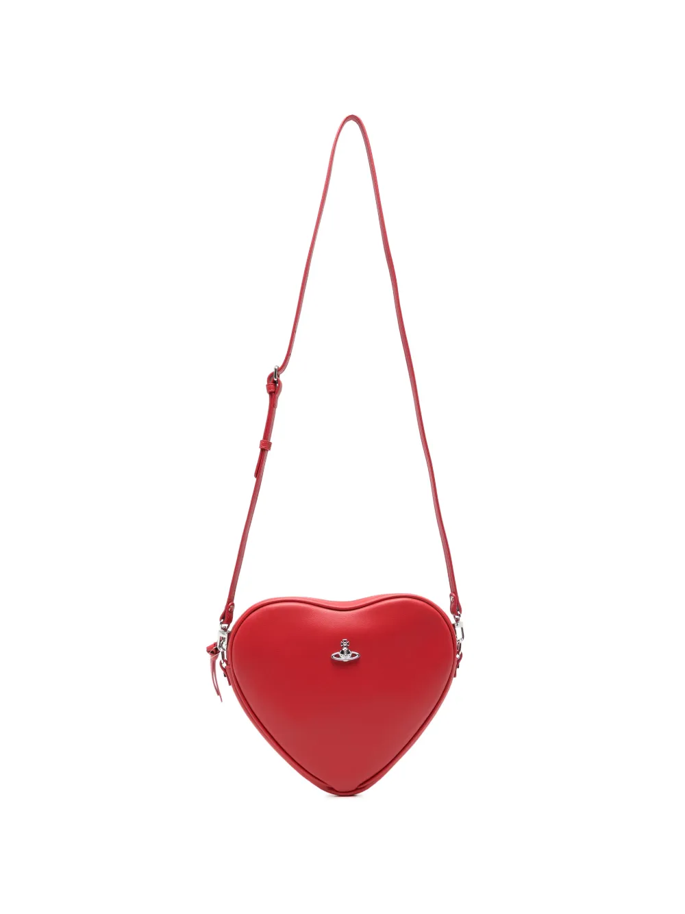 Vivienne Westwood Alexa heart-shaped crossbody bag - Rosso