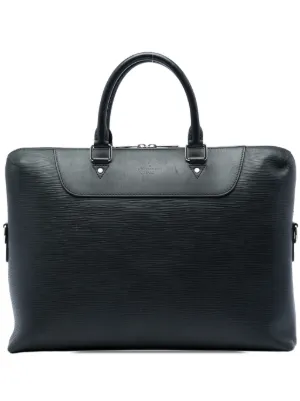 Louis Vuitton Pre-Owned 2003 Epi Riviera Handbag | Black | FARFETCH