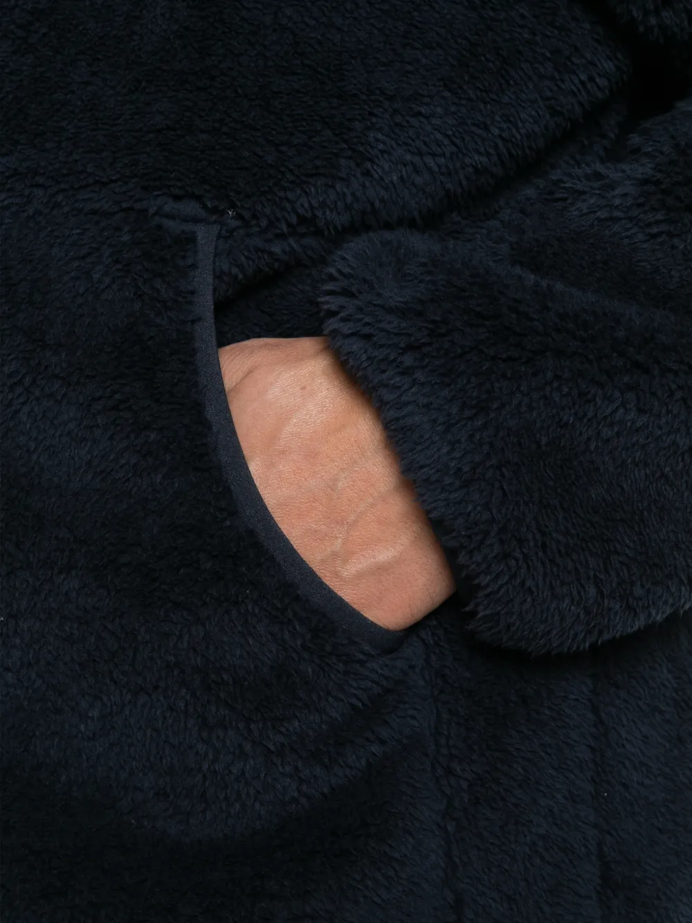 Hiking Patrol Adapt Plush fleece jack met rits Blauw