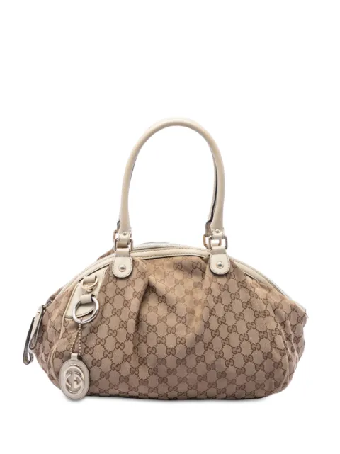 Gucci Pre-Owned 2016-2026 GG Canvas Sukey satchel