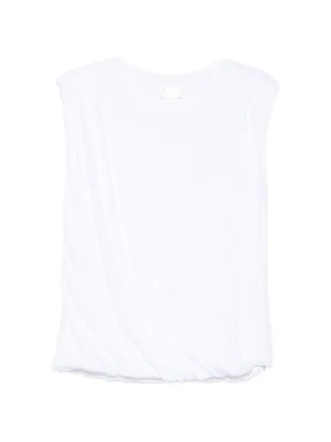 Bobi sleeveless bubble-hem vest