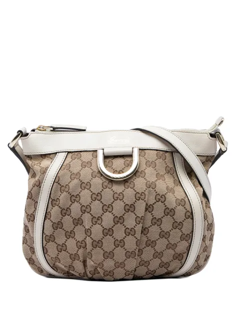 Gucci Pre-Owned 2016-2026 GG Canvas Abbey D Ring crossbody bag