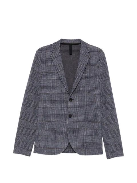 Harris Wharf London check-pattern virgin wool jacket