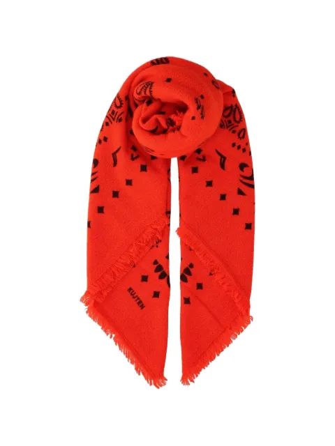 kujten Hachiko paisley-print bandana