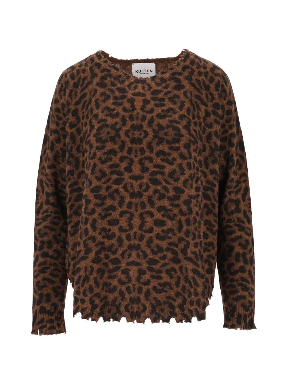 kujten Melah leopard-print sweater