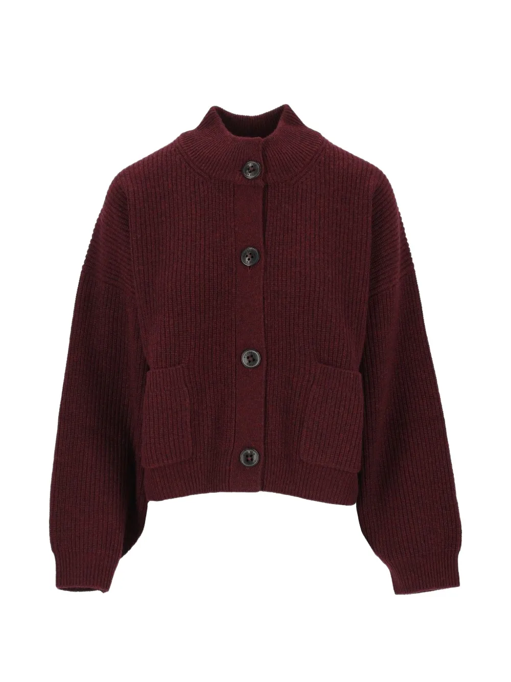 kujten Milan ribbed-knit cashmere cardigan