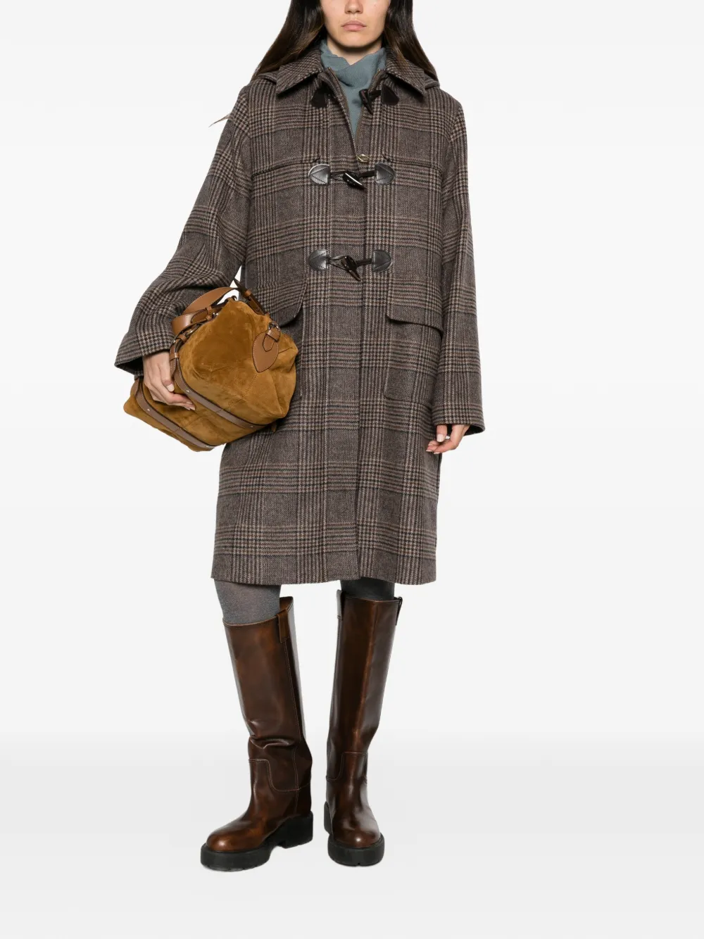 Barbour Melody jas met rits Bruin