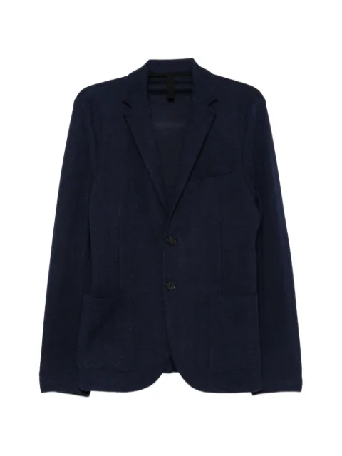 Harris Wharf London herringbone-knit blazer