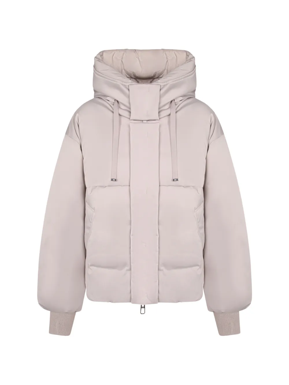 Duno Giada hooded padded coat - Toni neutri