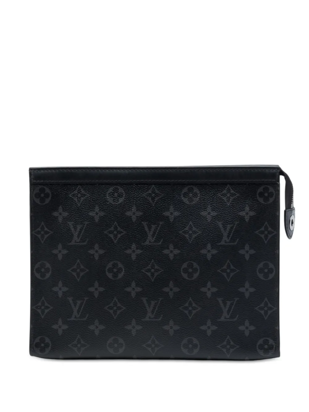 Louis Vuitton Pre-Owned 2020 Monogram Eclipse Pochette Voyage MM clutch bag - Nero