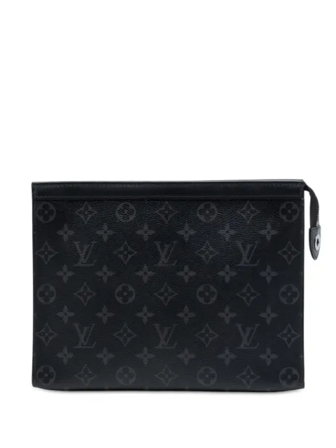 Louis Vuitton Pre-Owned 2020 Monogram Eclipse Pochette Voyage MM clutch bag