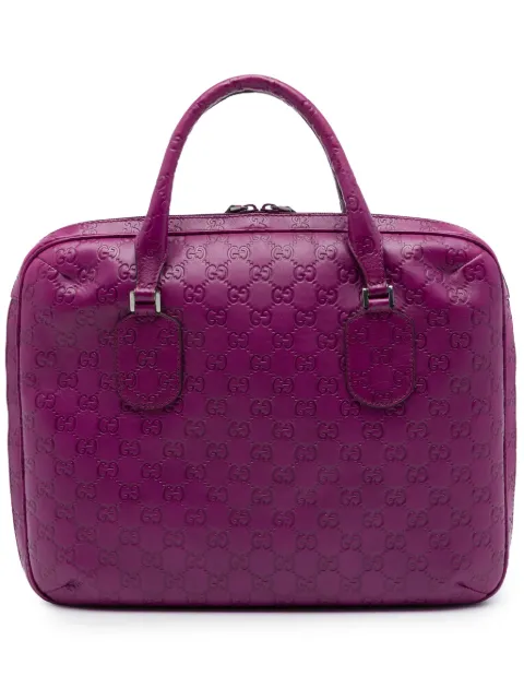 Gucci Pre-Owned maletín Guccissima 2016-2026