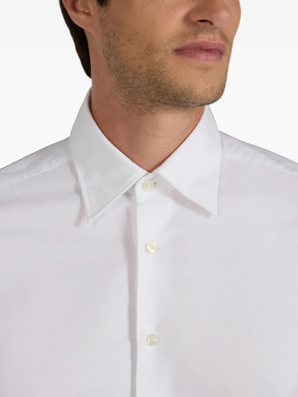 slowear Regular-fit Oxford overhemd Wit