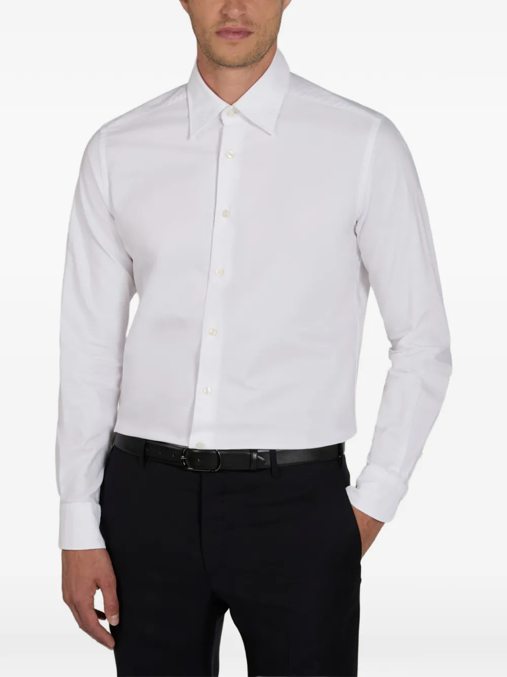 slowear Regular-fit Oxford overhemd Wit