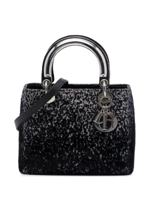 Christian Dior Pre-Owned 2020s レディ ディオール カナージュ