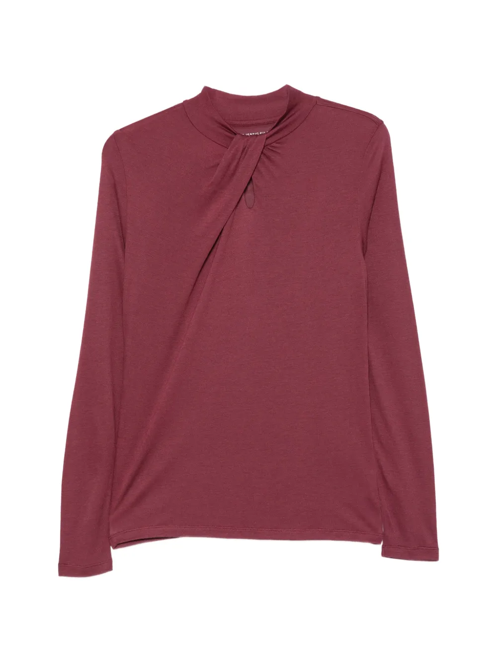 Majestic Filatures twist-detail keyhole-neck top