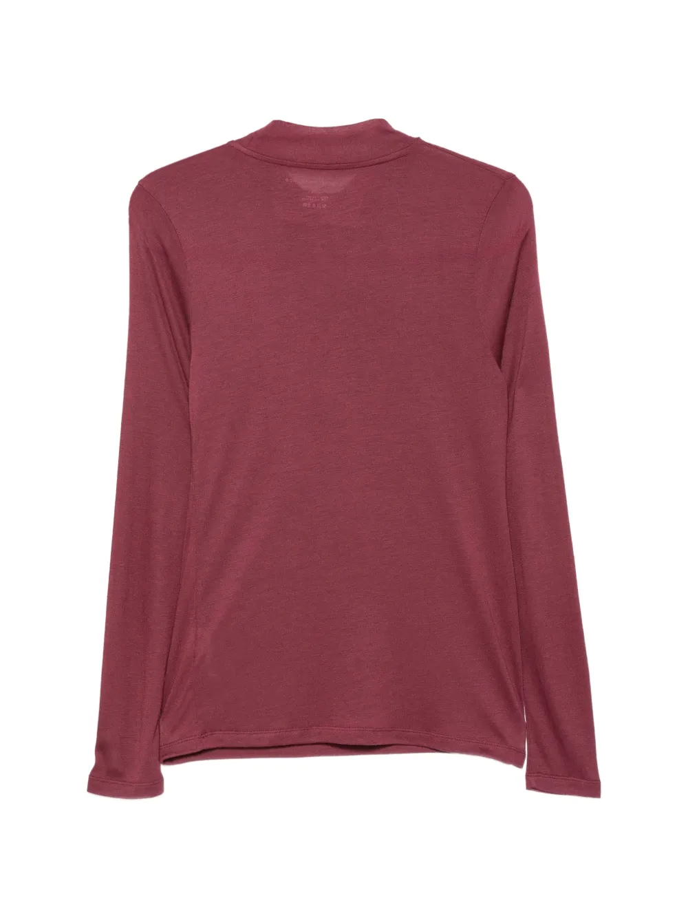 Majestic Filatures Top met gedraaid detail en keyhole-hals Rood