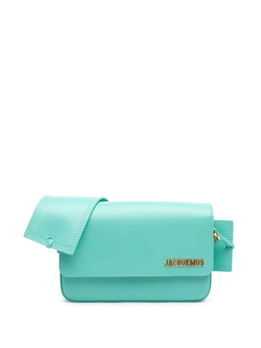 Jacquemus Pre-Owned 2010-2026 Calfskin Le Carinu shoulder bag - Blu