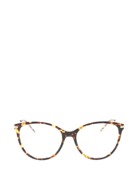 HUGO tortoiseshell-effect cat-eye glasses
