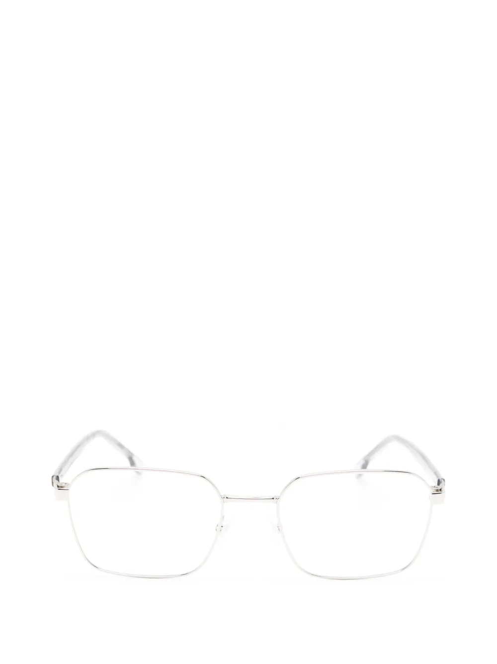 BOSS Bril met geometrisch montuur Zilver