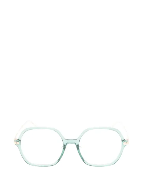 BOSS geometric-frame glasses