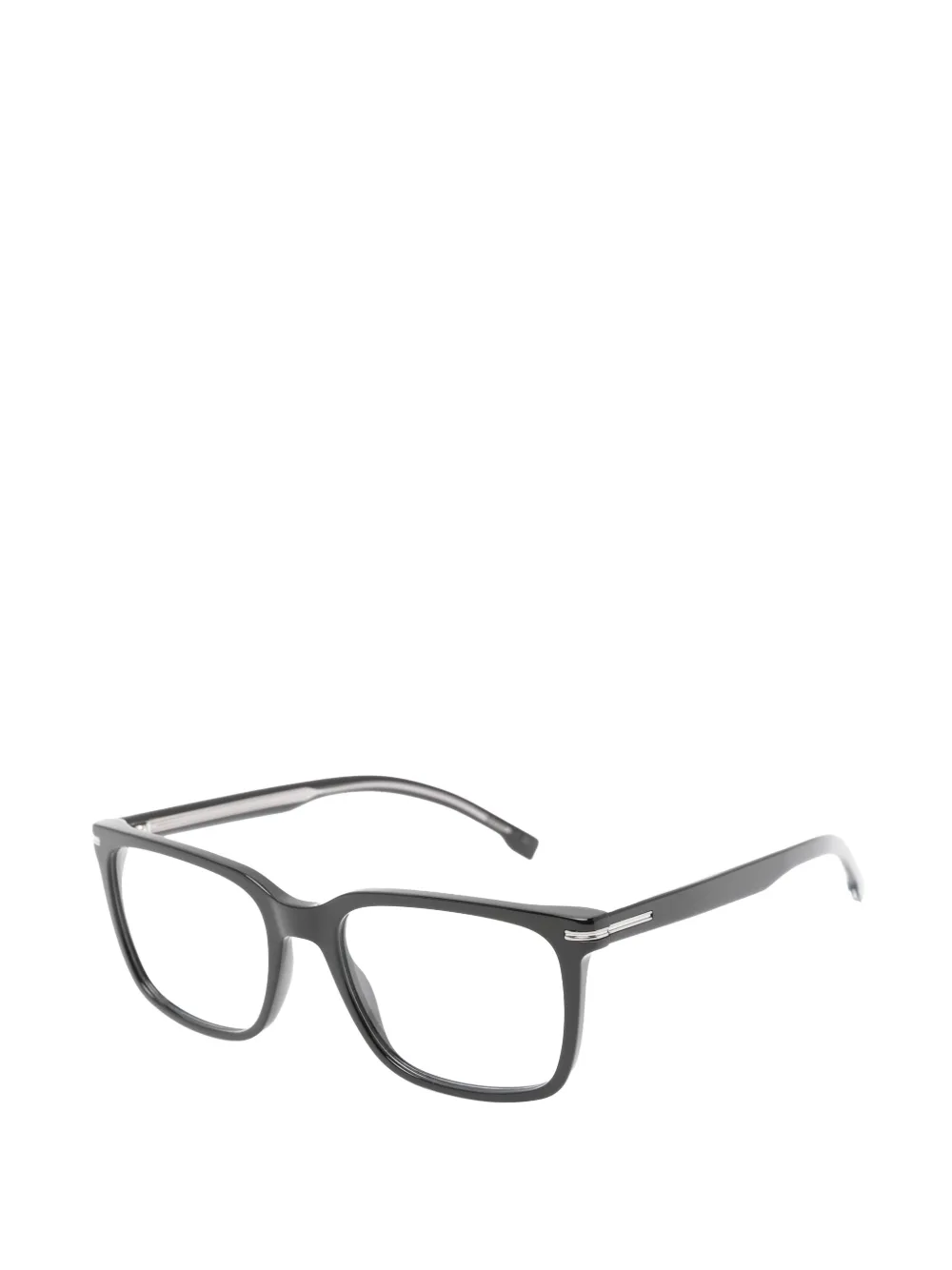 BOSS Bril met vierkant montuur Zwart