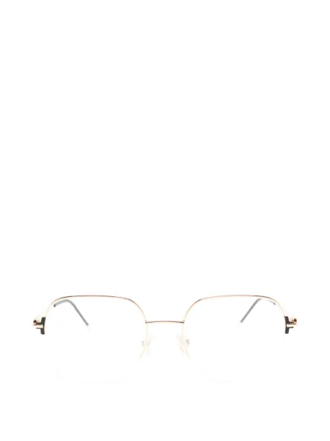 BOSS geometric-frame glasses