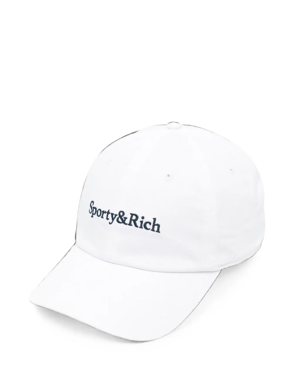 Sporty & Rich embroidered-logo baseball cap