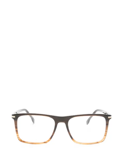 BOSS lentes con armazón rectangular