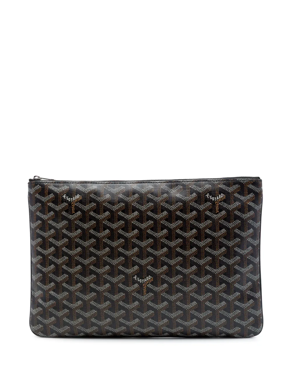 Goyard Pre-Owned 2018 Goyardine Senat MM clutch bag - Nero