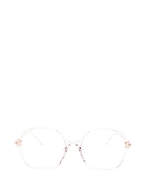BOSS lentes con armazón geométrica