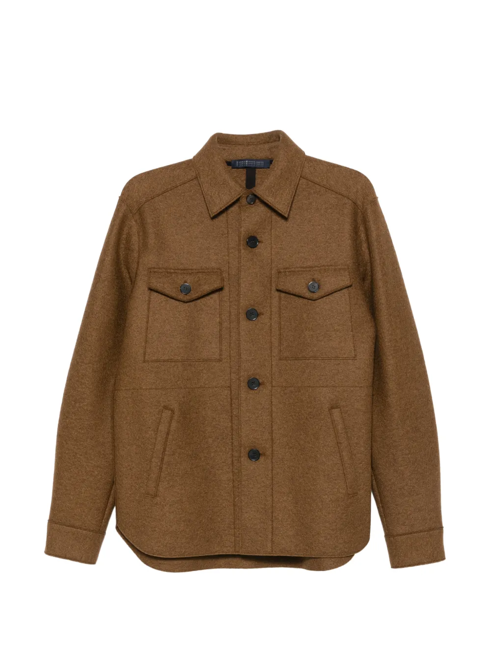 Harris Wharf London button-up virgin-wool jacket
