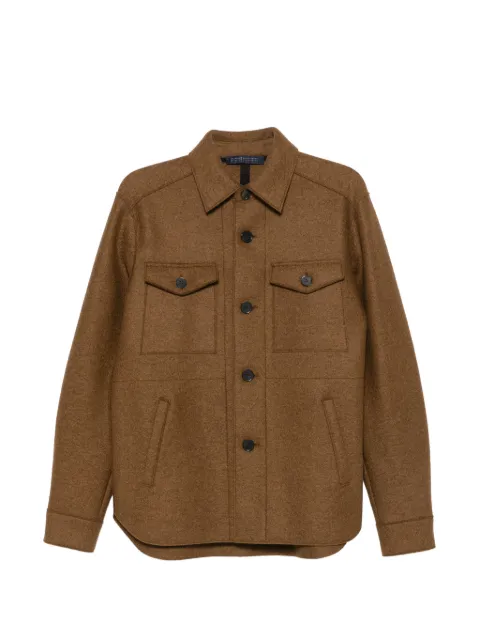 Harris Wharf London button-up virgin-wool jacket