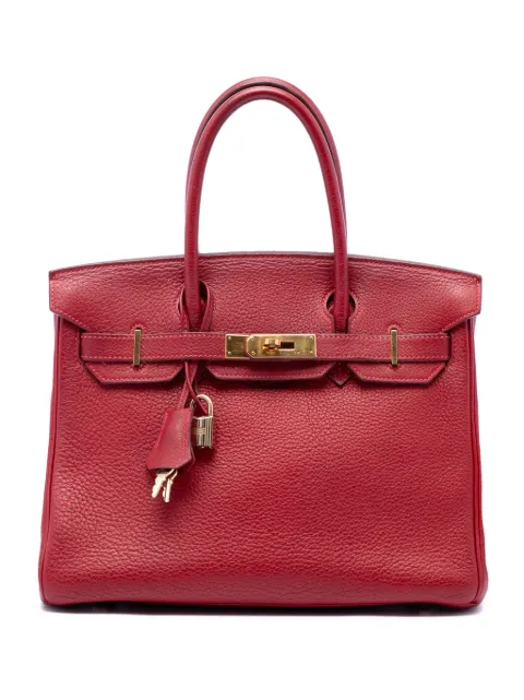 Hermès Pre-Owned 2005 Clemence Birkin Retourne 30 handbag