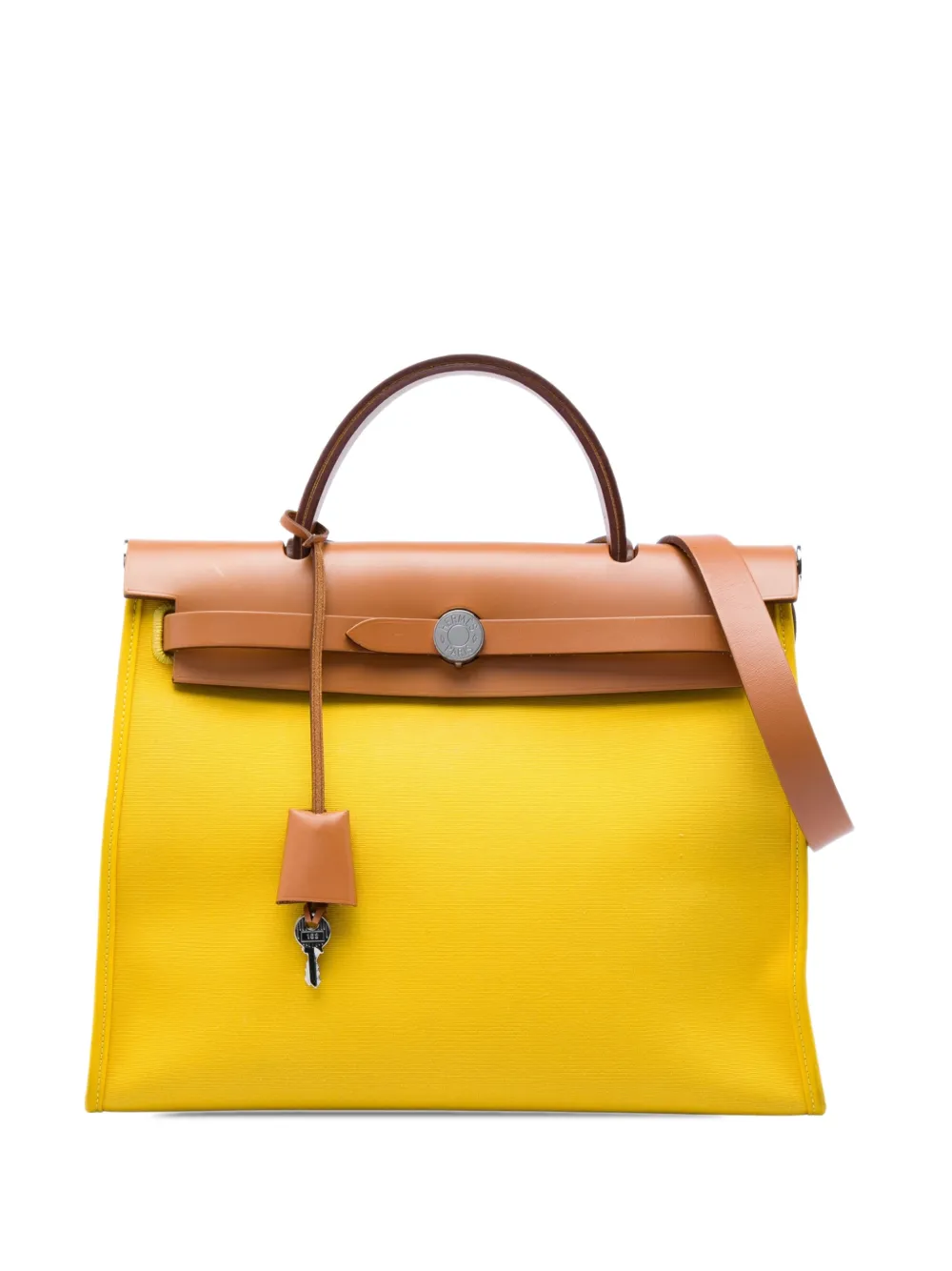 Hermès Pre-Owned sac à bandoulière Herbag Zip 31 (2019) - Jaune