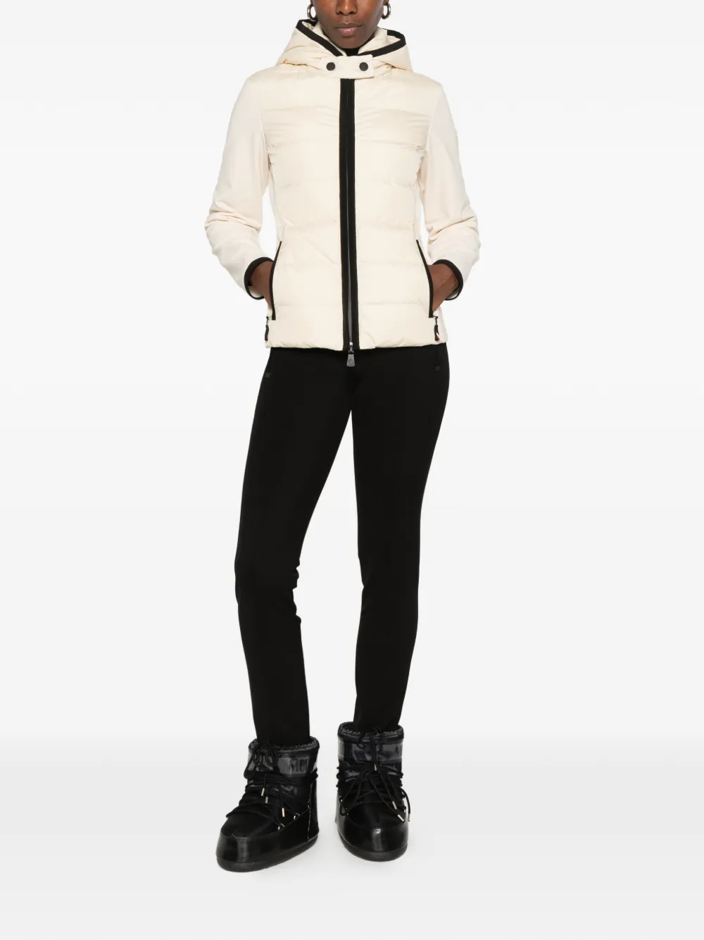 Moncler Grenoble logo-patch ski pants Zwart