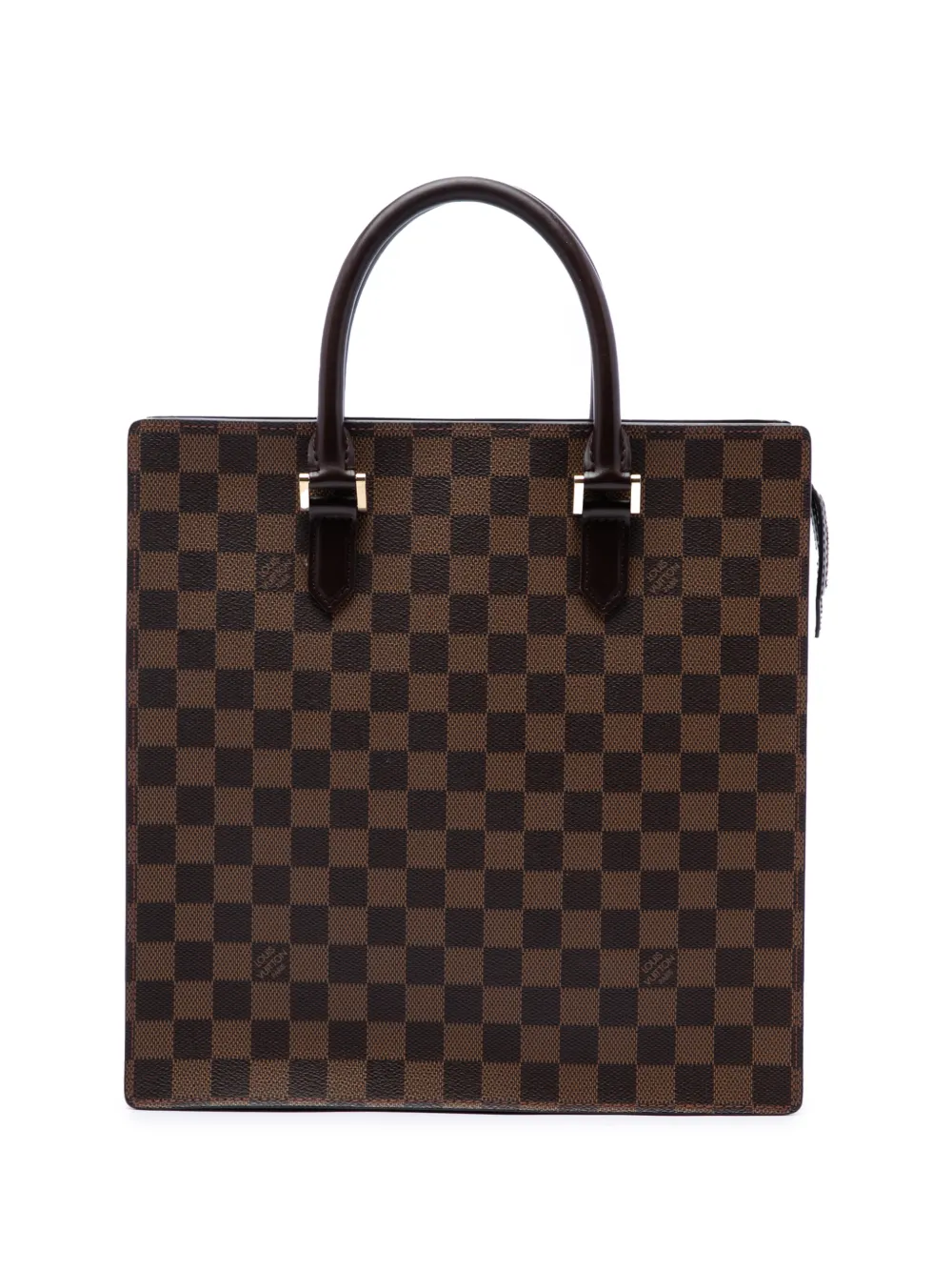 Louis Vuitton Pre-Owned 2001 Damier Ebene Venice Sac Plat Tote Bag - Braun