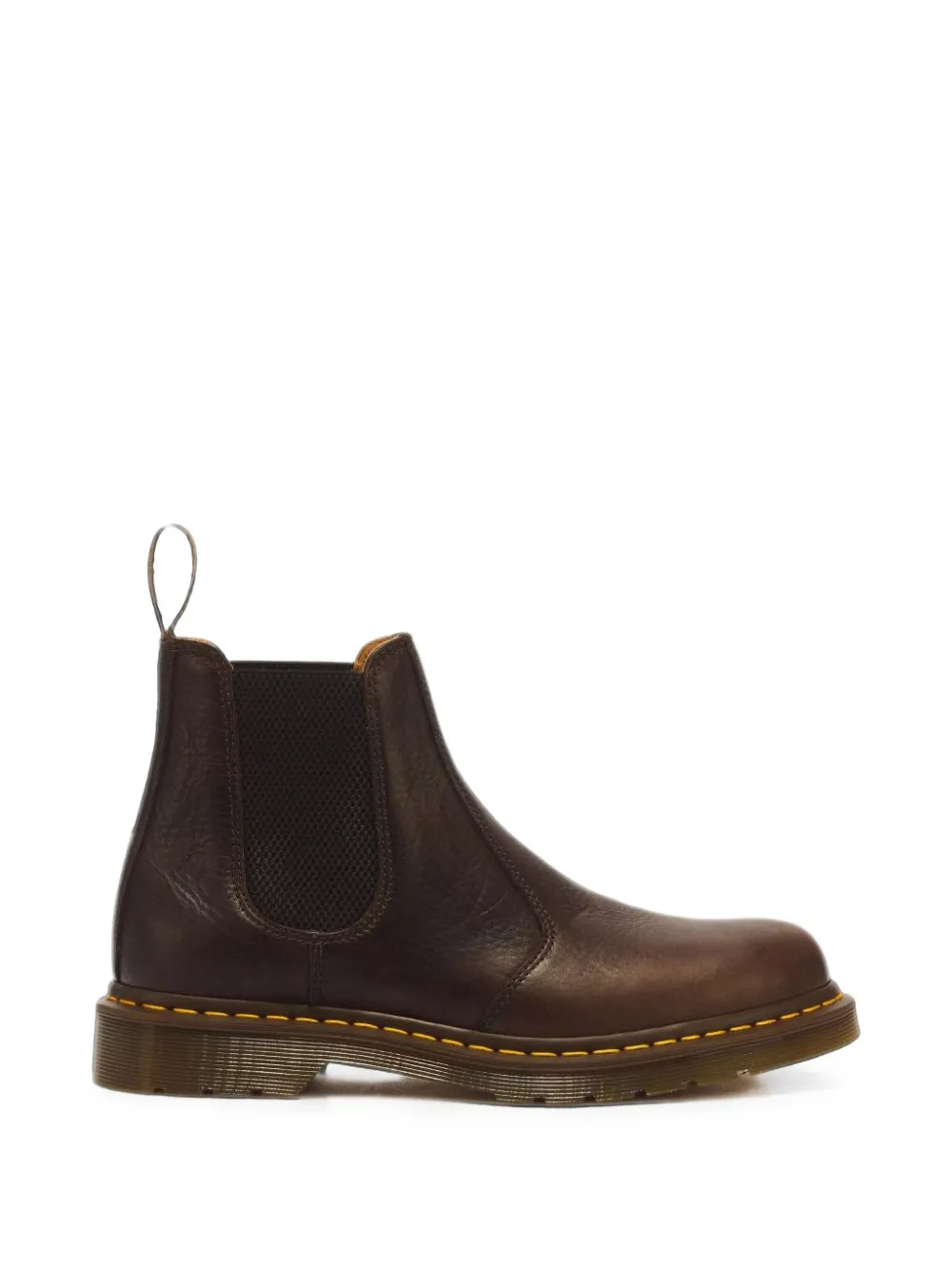 Dr. Martens 皮质切尔西靴 | 褐色 | Image 1