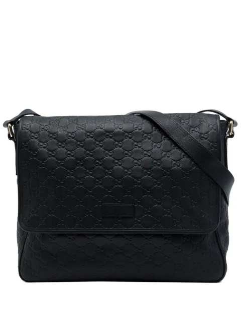 Gucci Pre-Owned 2016-2026 Guccissima Messenger Bag crossbody bag
