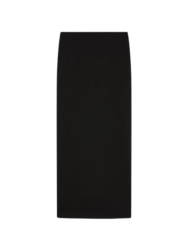 Pucci Long Fitted Skirt in Black