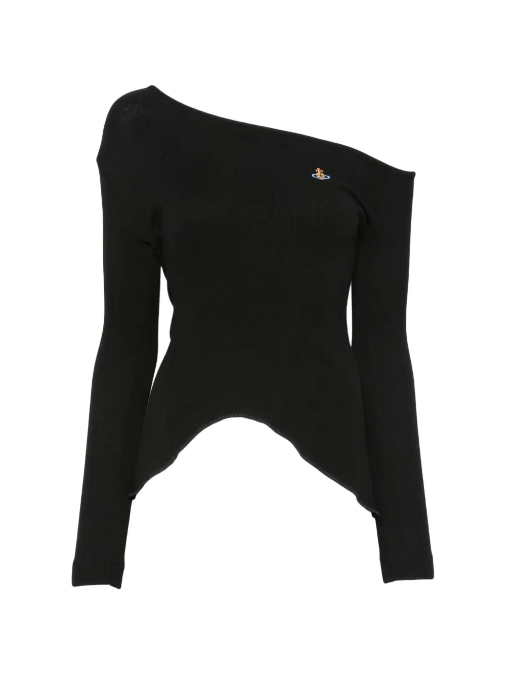 Vivienne Westwood haut à broderies Orb - Noir Vivienne Westwood haut à broderies Orb - Noir