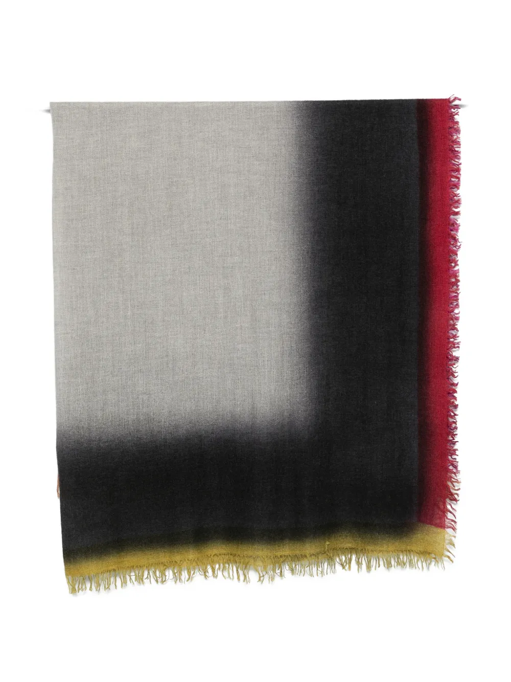 Faliero Sarti fringed gradient-effect scarf