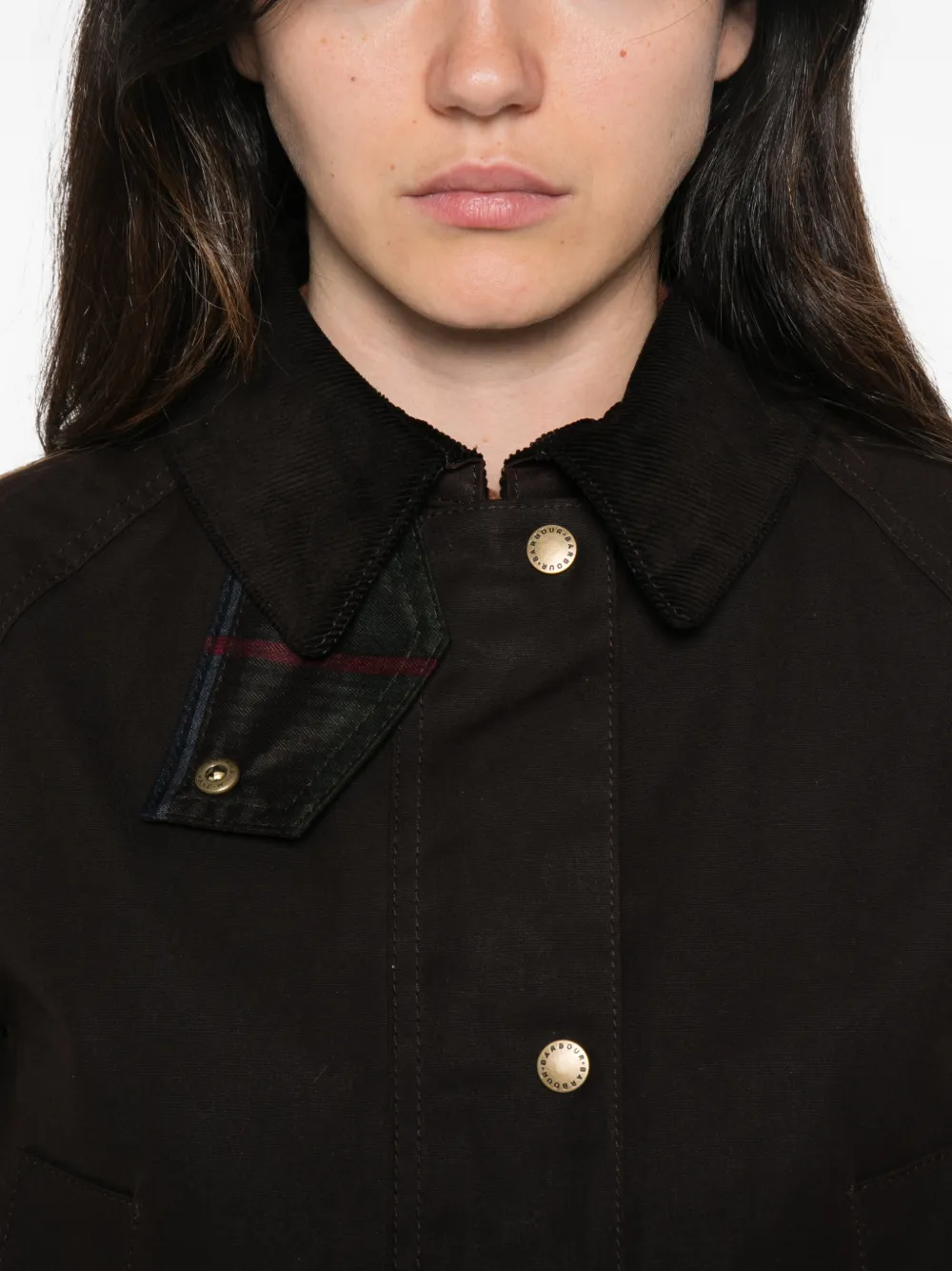 Barbour Acorn gewaxt jack Bruin