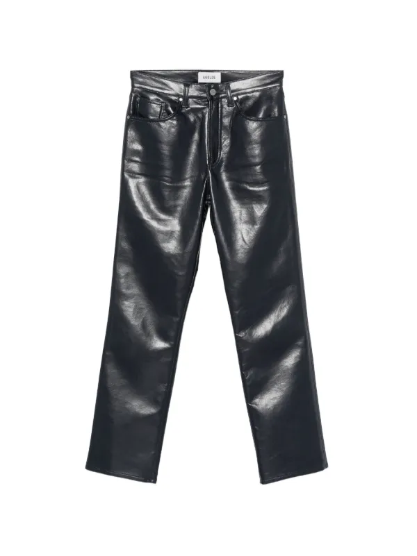 Agolde Lana Straight-leg Trousers in Blue