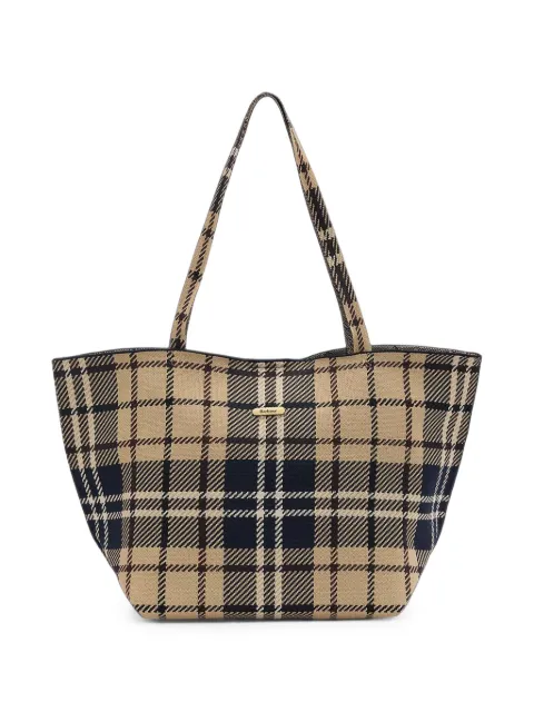 Barbour bolso shopper Layla grande a cuadros tartán