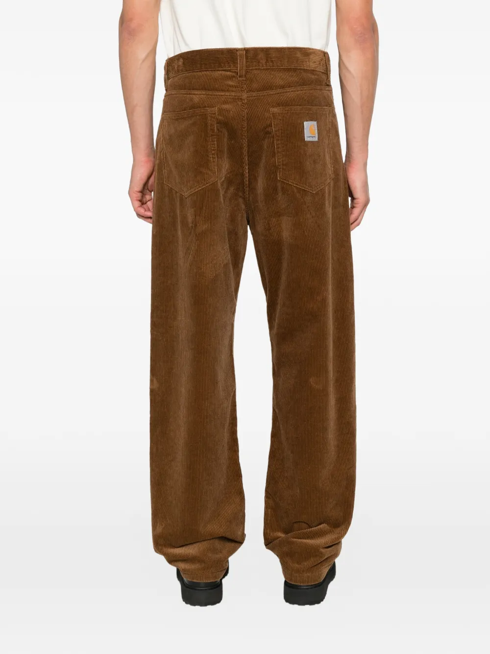 Carhartt WIP Landon ribfluwelen broek Bruin