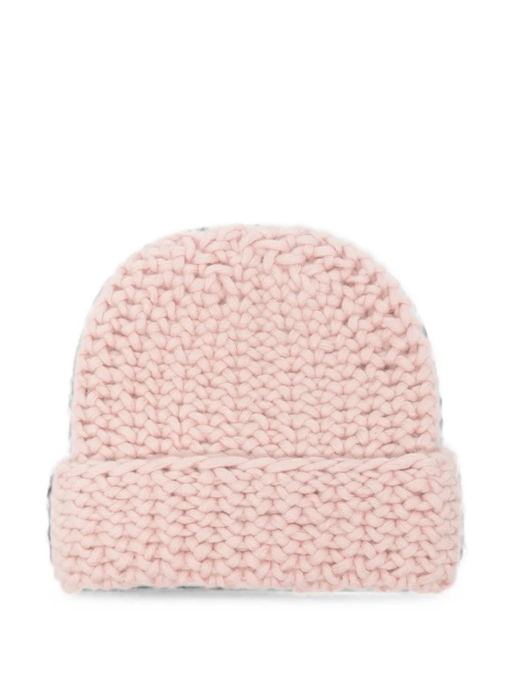 Liska Arala chunky-knit beanie hat